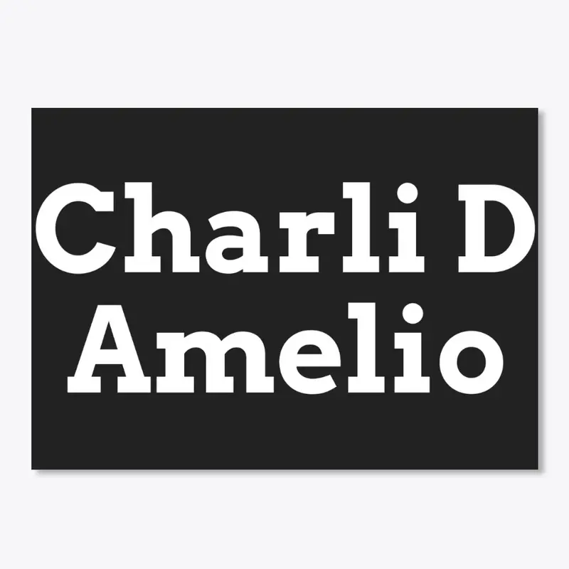 Charli D Amelio Merch Logo